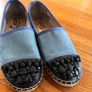 Circus by Sam Edelman Womens Loretta Canvas Espadrilles Blue size 6